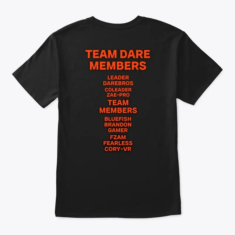 offical team shirt