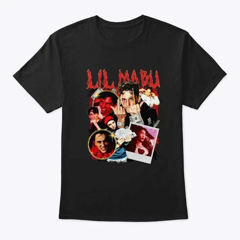 Lil mabu graphic tees